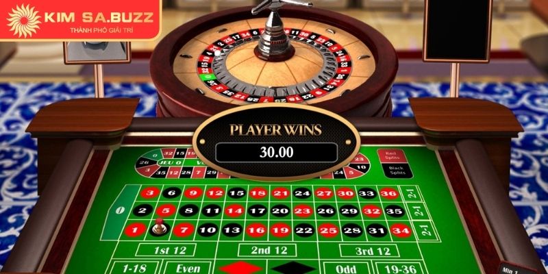 Roulette Kimsa Online Đẳng Cấp Vòng Quay Châu Âu 3D Siêu Thực 3 Chiến thuật đòn nhân đôi 3 vòng giới hạn